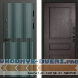 Входная дверь ГРАУНД Velutto Verde Бетон Классика Венге Входная дверь ГРАУНД Velutto Verde Бетон Классика Венге